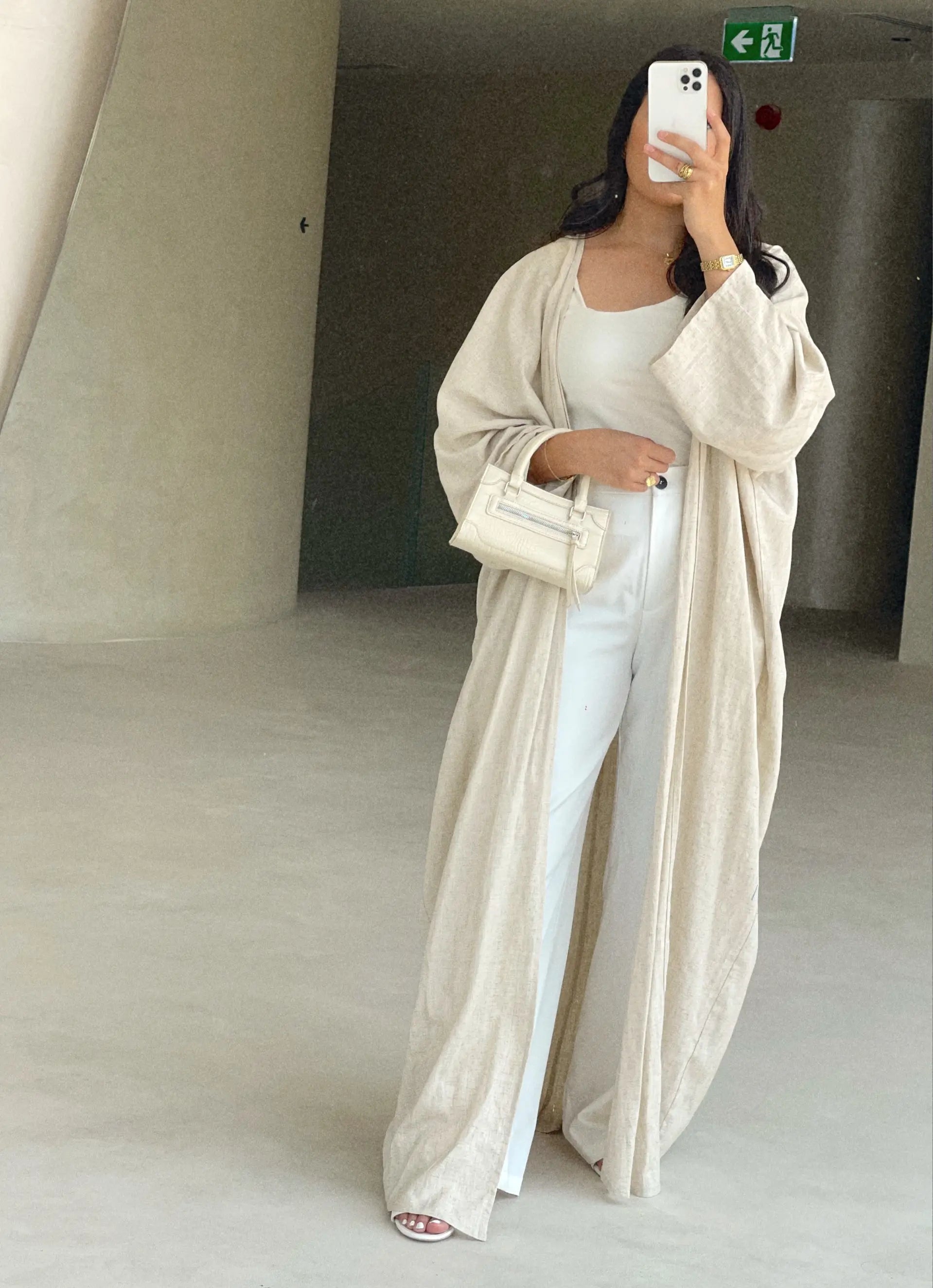 linen abaya, simple abaya, classy abaya, summer abaya,